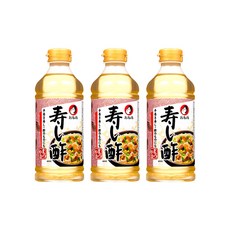 오타후쿠 스시스- 초밥용 식초 500ml(사탕수수 58.14%) 오이김밥 초대리, 3개, 500ml