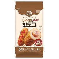 지오컴퍼니 우양 쉐프스토리 바삭한 핫도그 400g (80g x 5봉), 5봉, 80g
