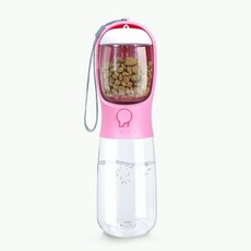 강아지용 휴대용 물병 강아지 여행 애완 동물 술꾼 누출 방지 그릇 음식 용기, 1. powder, 1개