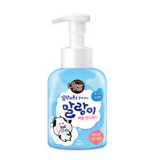 샤워메이트 말랑카우 버블 핸드워시 화이트 우유향, 500ml, 7개