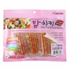 와와펫 맘쿡 맘치킨 고소한 쌀스틱300g 애견간식 치킨간식, 10개 - 간식맘쿡치킨