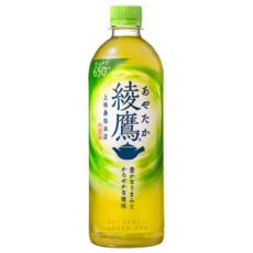 아야타카 녹차 525ml 고급 일본 수입 티 페트 음료, 20개, 650ml