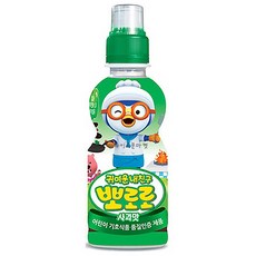 팔도 뽀로로 사과맛 어린이음료 235ml 사과맛 235ml, 24개