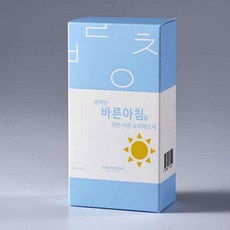 상쾌한 술깨는 숙취해소제 바른아침 천연 한약재료 음료 스틱 20포, 4박스, 80개, 10ml