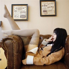 카키색무릎양말