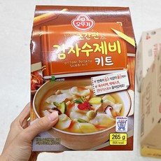 오뚜기 초간편 감자수제비키트 265g x 1개, 단품