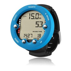 Suunto Zoop Novo 손목 스쿠버 다이빙 컴퓨터 블루 USB 없음 133246 - 순토다이빙컴퓨터