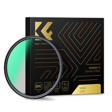 K&F CONCEPT Nano-X 초고화질 방수 스크래치 방지 코팅 CPL필터 72mm