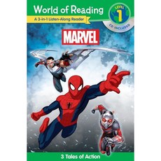 Marvel Marvel 3-In-1 Listen-Along : World Of Reading 1, Marvel Press
