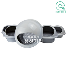 금강산업 컬러 원형 후드캡(SUS201)(75파이) (1EA), 화이트, 1개