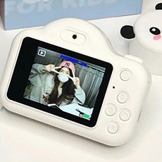 DY컴퍼니 레트로 어린이 카메라 Y2K 빈티지 미니 캠코더, 1개, 스카이