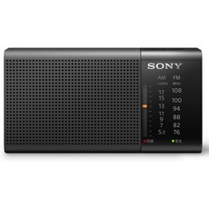 SONY 소니 휴대용 라디오 ICF-P37, 가로형 + 블랙, ICF-P27