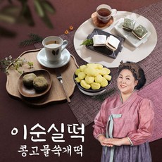 이순실 콩고물쑥개떡 400gx4팩, 단품