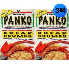 Kikkoman Panko 키꼬만 판코 빵가루 453g x 2개 x 3