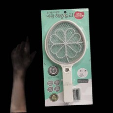 삼정138 미니 야광 타원형 해충킬러 전자모기채 모기채초강력곤충킬러 93000EA