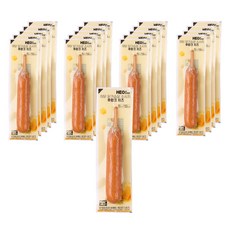 허닭 닭가슴살 소시지 후랑크 치즈 70g, 20개