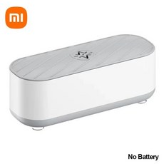 샤오미 초음파 세척 50kHz 딥 클린 시계 틀니 휴대용 세탁기 쥬얼리, No Battery