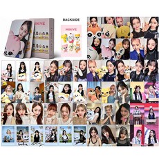 오커린 IVE 포카 MINIVE 55장 아이돌 굿즈 포토카드, 1