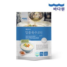 [바다원(주)] [바다원]일품 육수코인 깊은 맛 (5g x 20알)1봉, 1개