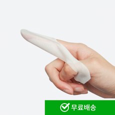 더냥 반려동물 셀프 스케일링 강아지 고양이 일화용 잇몸 치아관리 칫솔 60개, 1개