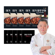 조우현 명장의 대가 왕쭈꾸미 140g 5팩 + 비법소스 50g 5팩, 1개