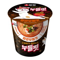 [농심] 누들핏 얼큰우동맛 30.9g x 12개(1박스), 12개