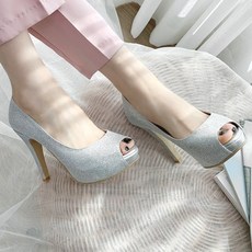 가보시글리터슈즈연주회구두글리터힐웨딩슈즈