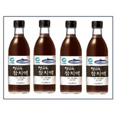 청정원 맛선생 참치액, 950ml, 4개