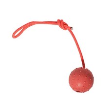 밧줄이 고무 공 반려동물 이빨 파괴할 물기 재미있는 강아지 훈련, 1개, A.7cm