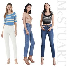 McSTUART 썸머 쿨링 스트레이트 데님 여성 3종
