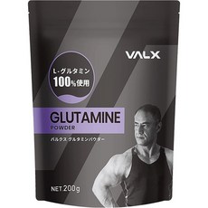 서플리먼트 VALX(벌크스) 글루타민 파우더 BY 야마모토 요시토쿠 200G L-글루타민 100% 사용 B08DFRBRLN, 1개