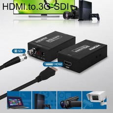 업글원정대 HDMI 신호변환 HDMI to SD HD 3G-SDI 컨버터(W5AE8F7), 옵션 필수 확인 재확인필수