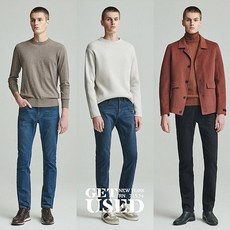 [남성] GET USED! 겟유즈드 기모데님 3종