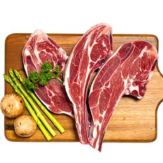 (냉동당일배송) 캠핑미트 양갈비 숄더랙 3kg 양고기 구이용, 1kg, 3개