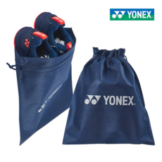 요넥스 신발가방 [정품] 테니스 배드민턴 운동화주머니 스포츠백 운동화수납 기능성 신발주머니 네이비 보조가방 *빠른배송*