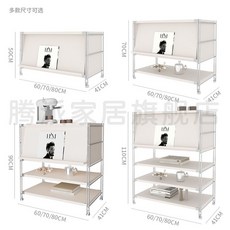 LP 수납장 턴테이블 보관함 진열장 보관 턴테이블선반 엘피 테이블, C. 플립 도어 하양 - 턴테이블테이블