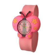 어린이 만화 시계 귀여운 나비 / 꿀벌 / 코끼리 / 개구리 키즈 손목 시계 쿼츠 전자 손목 시계