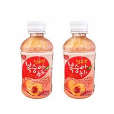 동원 청수연 복숭아녹차 음료, 340ml, 20개