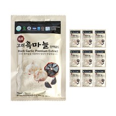 고려 흑마늘진액 골드 (낱개), 10개, 70ml