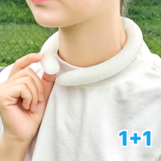 투라이프 아이스 넥쿨러, 블루+화이트, 2개