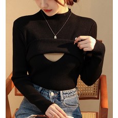 수유니트 추동 도톰보온산후슬림수유레깅스탑