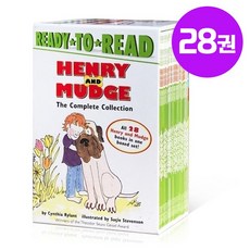 [동네서점] 국내 당일발송 Ready to Read Henry and Mudge 헨리앤머지 세트 영어원서 음원제공, 헨리앤머지 28권 세트