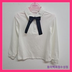 유아리본블라우스