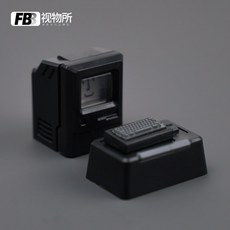 FBB Vision Institute Apple Macintosh MAC 포인트 키캡 기계식 키보드 keycap 단일 사용자 정의 pbt 귀여운 esc, 검은 색, 블랙, 포인트키캡