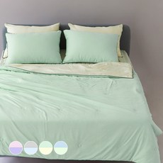 썸머라인 소프트냉감 여름 차렵이불베개세트