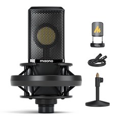 마오노 PM500 스튜디오용 레코딩용 유선 XLR 콘덴서 마이크, AU-PM500T