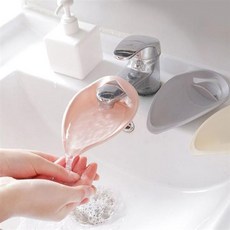 설치 간편한 수도꼭지 연장홀더, 색상:3.핑크, 1개
