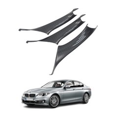 [모터스파이] BMW 5시리즈 F10 도어 손잡이 카본 패널 몰딩 520d 용품, 선택1번