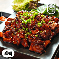 대한우리 국내산 순살 슬라이스 오미자 족발, 350g, 4개
