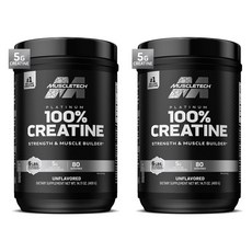 머슬테크 플래티넘 크레아틴 무맛, 400g, 2개